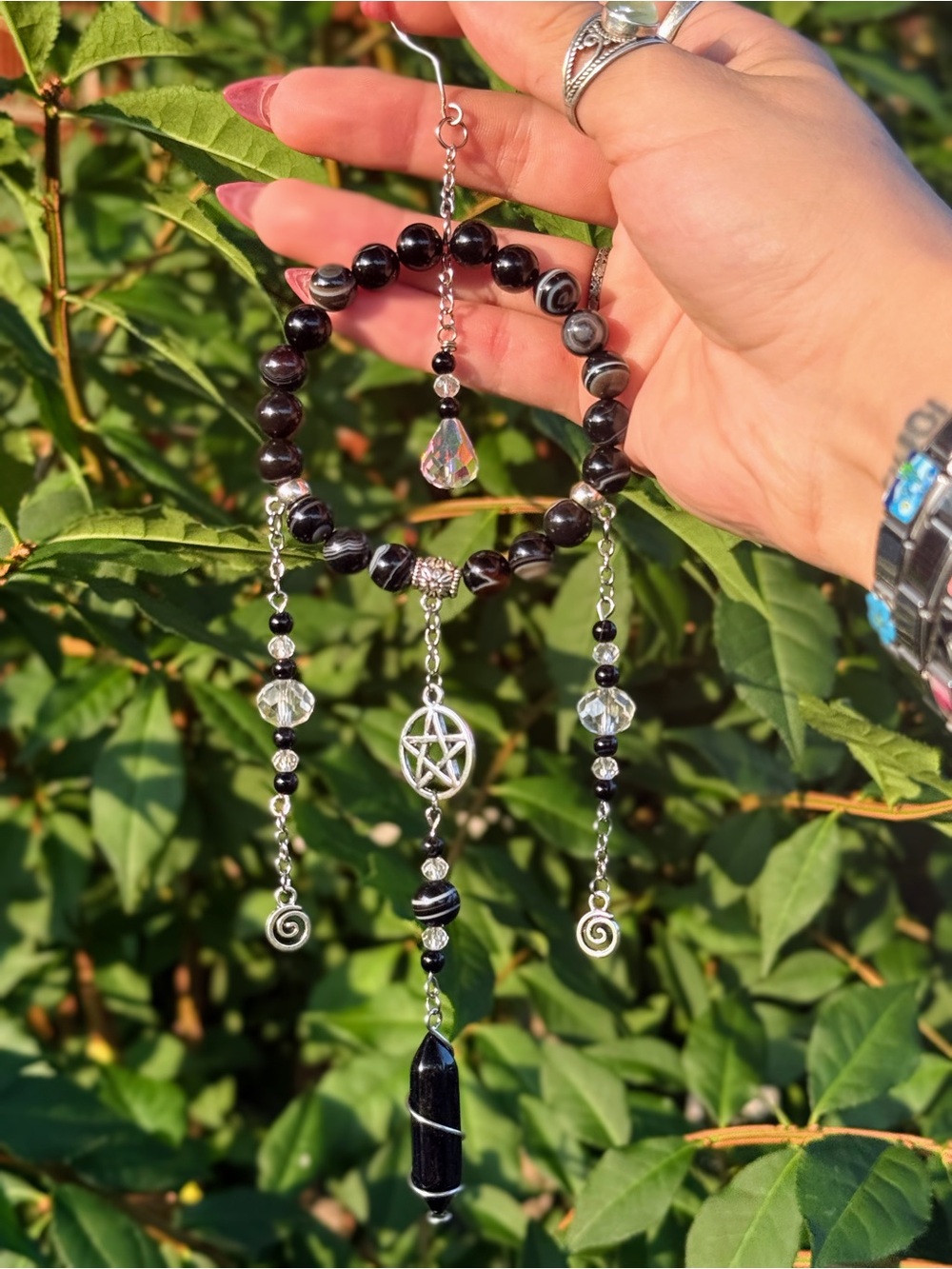 Obsidian Suncatcher